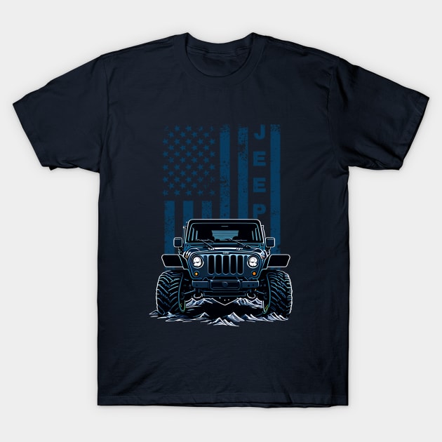 Jeep Adventure! T-Shirt by Jandara